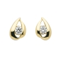 Preview: Ohrstecker Zirkonia 8Kt 333 GOLD
