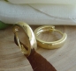Preview: Creole Klappscharnier Ø15mm 14Kt 585 GOLD