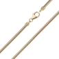 Preview: Collier Schlange 45cm 2,5mm 14Kt 585 GOLD