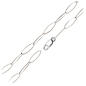 Preview: Armband Anker oval Silber 925, vergoldet, rosé vergoldet 17-19cm