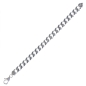 Preview: Armband 11,3mm Panzerkette Silber 925 20-21cm