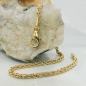 Preview: Collier Zopfkette 1,7mm 8Kt 333 GOLD 45cm