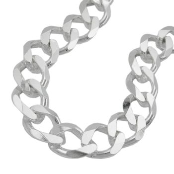 Armband 11x2mm Weitpanzer Silber 925 21cm