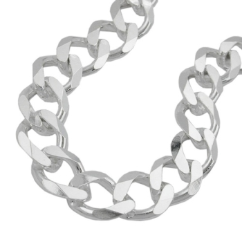 Armband 11x2mm Weitpanzer Silber 925 23cm