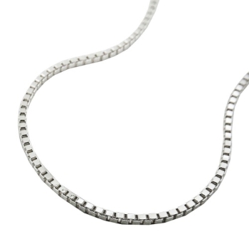 Kette 1mm Venezianerkette glänzend Silber 925 38cm