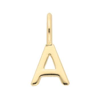 Anhänger Buchstabe A poliert 8Kt 333 GOLD