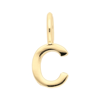 Anhänger Buchstabe C poliert 8Kt 333 GOLD