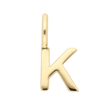 Anhänger Buchstabe Gold