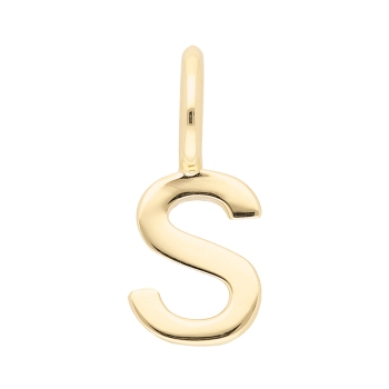 Anhänger Buchstabe Gold