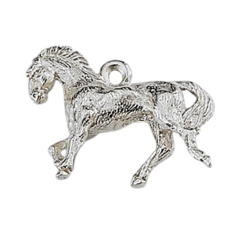 Anhänger Pferd massiv 925 Silber