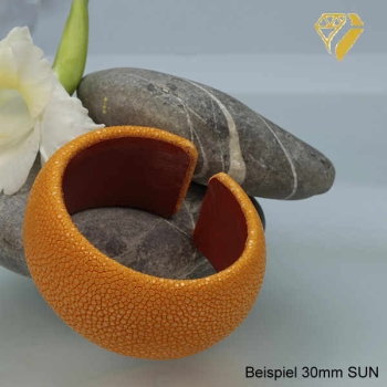 Armspange Rochenleder SUN 30mm
