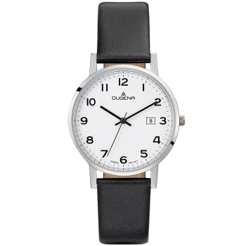 DUGENA Herrenuhr schwarz Moma 4460737-1 Quarz