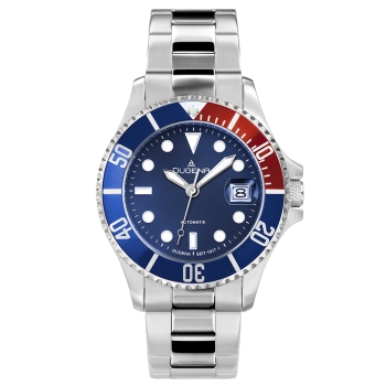 9DUGENA Herrenuhr blau Diver 4460588 Automatik