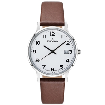 9DUGENA Damenuhr braun Moma 4461211 Quarz