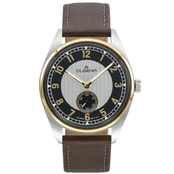 DUGENA Herrenuhr braun Bremen 4461212 Quarz