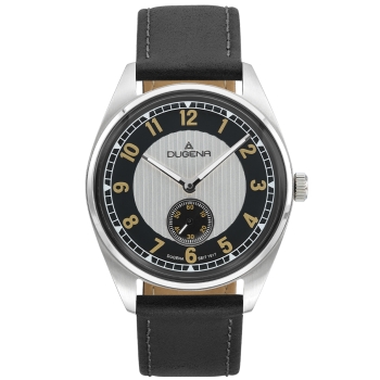 DUGENA Herrenuhr schwarz Bremen 4461213 Quarz