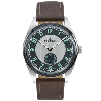 DUGENA Herrenuhr grün schwarz  Bremen 4461214 Quarz