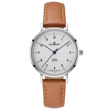 DUGENA Damenuhr hellbraun Stuttgart 4461218 Quarz