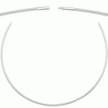 Collier Omegareifen 1,9mm 50cm Bajonett 925 Silber