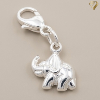 Preview: Anhänger Charm Elefant Silber 925