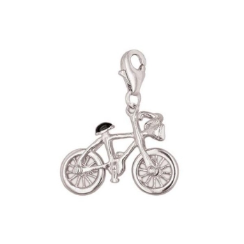 Einhänger Charm 925 Silber Fahrrad