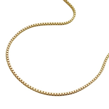 Kette 0,7mm Venezianer-Kette 9Kt GOLD 38cm