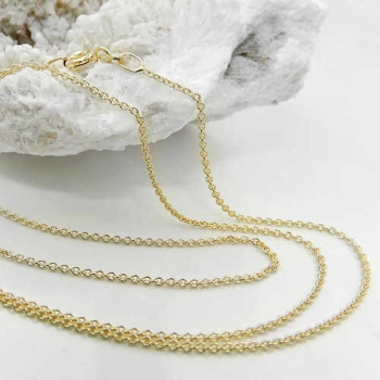 Collier Anker rund 40cm 1,1mm 8Kt 333 GOLD