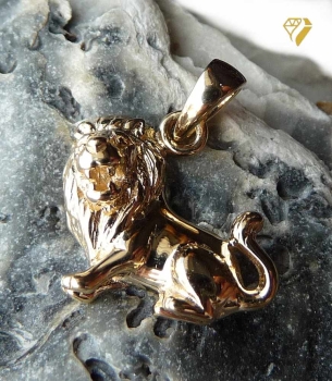 Anhänger Sternzeichen Löwe 14Kt 585 GOLD