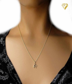 Anhänger Sternzeichen Schütze 14Kt 585 GOLD