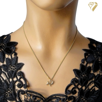 Anhänger Sternzeichen Steinbock 14Kt 585 GOLD