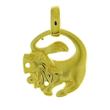 Anhänger Sternzeichen 17,6mm Löwe 14Kt 585 GOLD