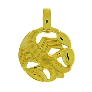Anhänger Sternzeichen 17,6mm Skorpion 14Kt 585 GOLD