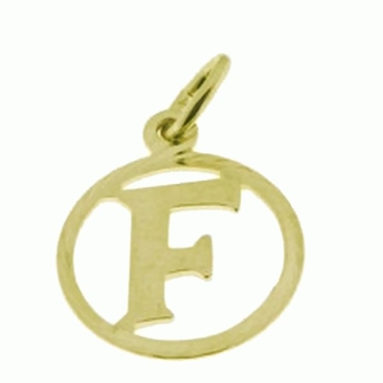 Anhänger Buchstabe F 14Kt 585 GOLD