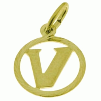 Anhänger Buchstabe V 14Kt 585 GOLD