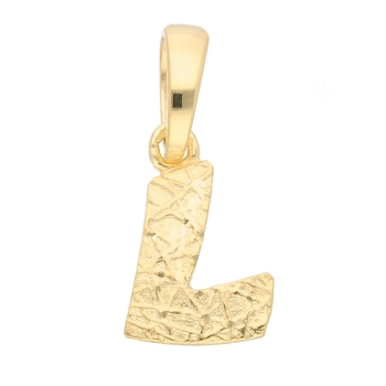 Anhänger Buchstabe Gold L