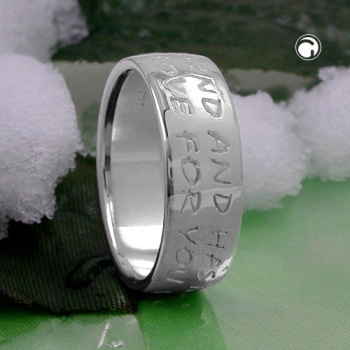 Ring Gr. 66 LOVE HAS NO END 925 Silber