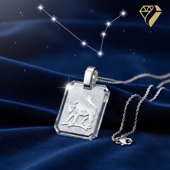 Preview: Anhänger Sternzeichen Stier silber