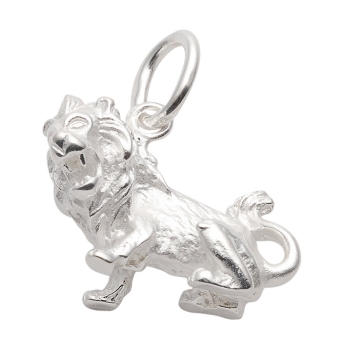Anhänger Sternzeichen Löwe plastisch 22x17mm Silber 925