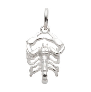 Anhänger Sternzeichen Skorpion plastisch 22x17mm Silber 925