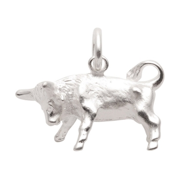 Anhänger Sternzeichen Stier plastisch 22x17mm Silber 925