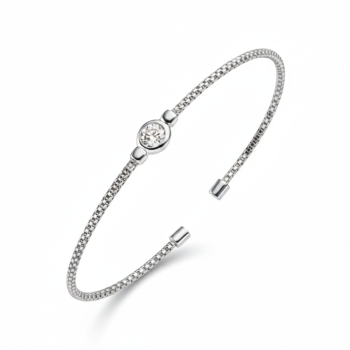 Armspange mit Zirkonia 925 Silber