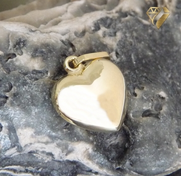 Preview: Anhänger Herz 10mm 8Kt 333 GOLD