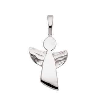 Anhänger Engel gehämmert Silber 925