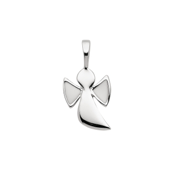 Anhänger Engel Zirkonia Email Silber 925