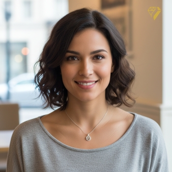 Preview: Anhänger 13,7mm Infinity Unendlichkeit mit Zirkonias glänzend rhodiniert Silber 925