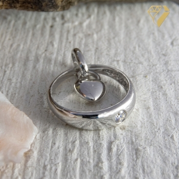 Anhänger Taufring Silber