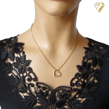 Preview: Anhänger Herz  Swingheart 16x13mm mit Diamant 0,005ct 8Kt 333 GOLD