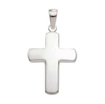 Anhänger Kreuz 14,2x18,6mm poliert Silber 925