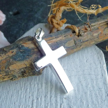 Anhänger Kreuz 14x20mm Silber 925