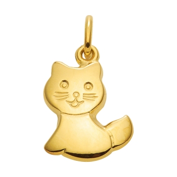 Anhänger Katze 16,9x12,4mm 8Kt 333 GOLD